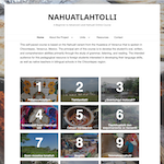 Nahuatlahtolli website screenshot